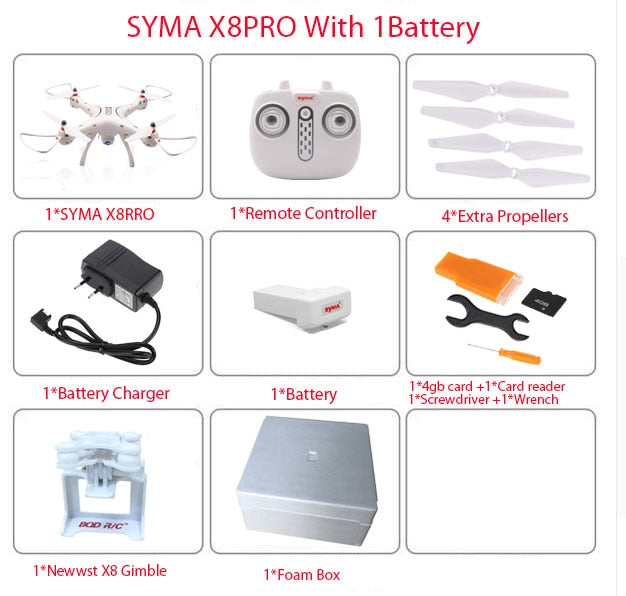 syma x8pro gps