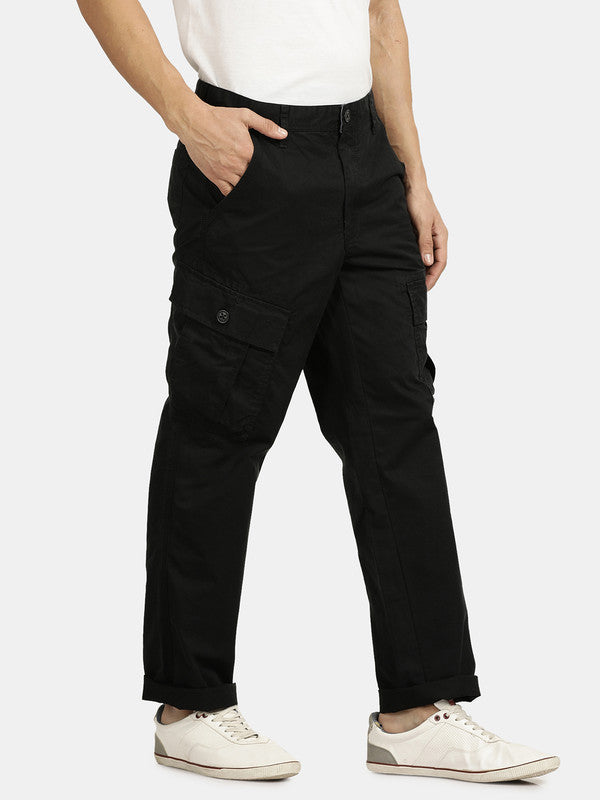 ASOS DESIGN tapered cargo pants in brown