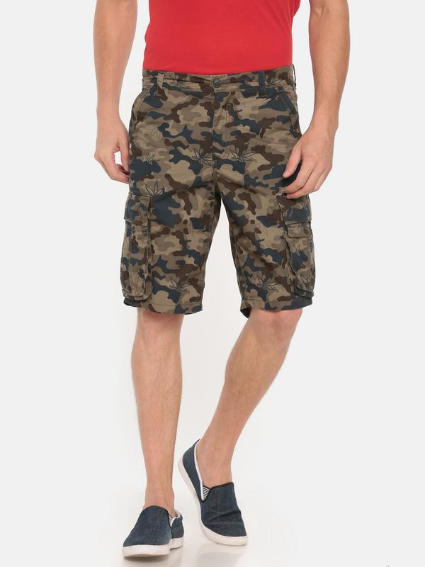 heavy cotton cargo shorts