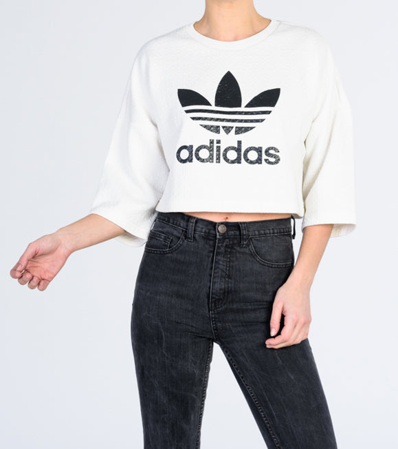 Adidas Crop Half Sleeve Top – SELEKTR