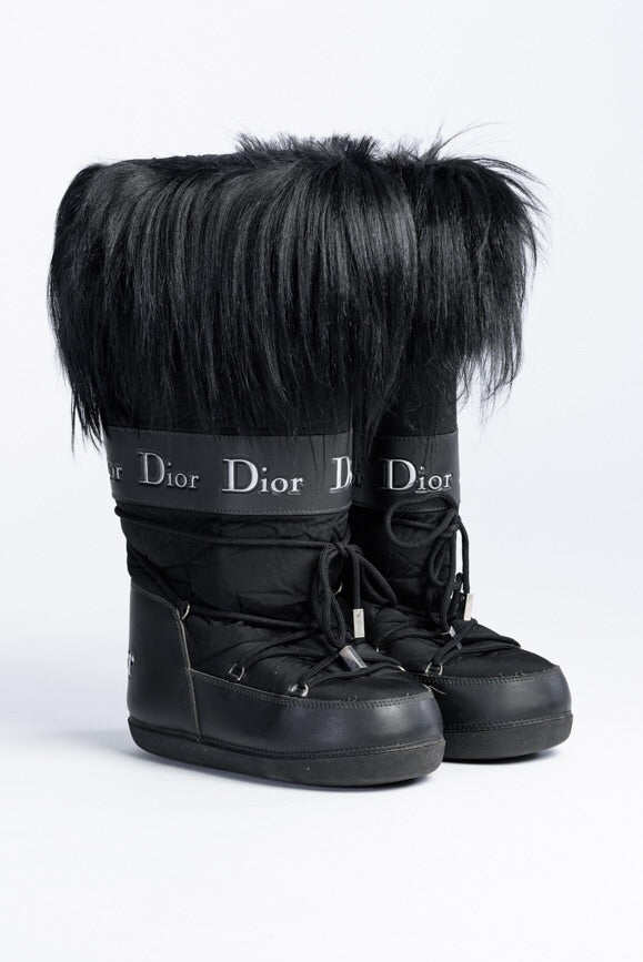 dior buckle boots