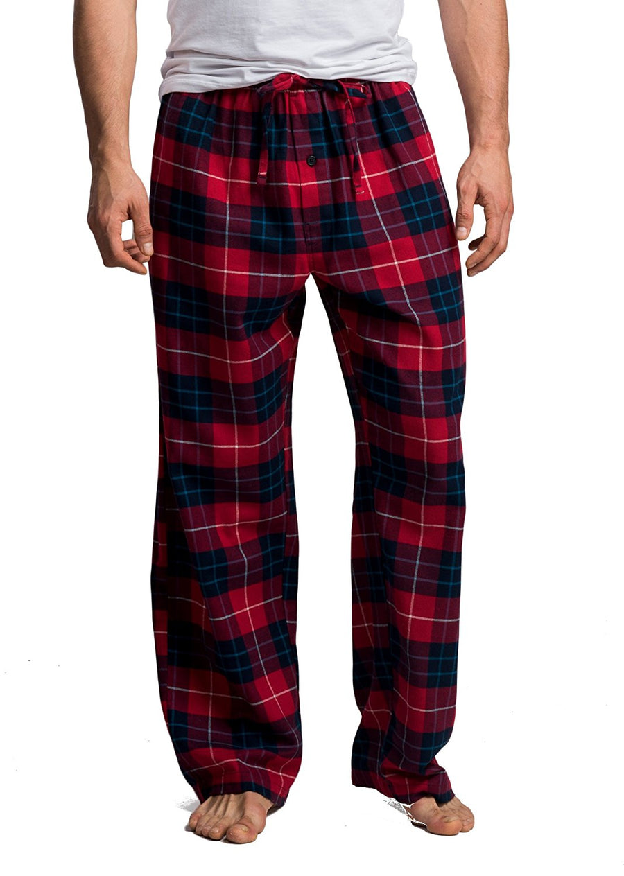 CYZ Men's 100% Cotton Super Soft Flannel Plaid Pajama Pants – CYZ ...
