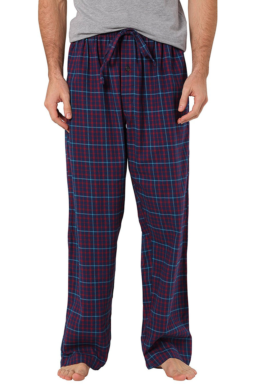 CYZ Men's 100% Cotton Super Soft Flannel Plaid Pajama Pants – CYZ ...