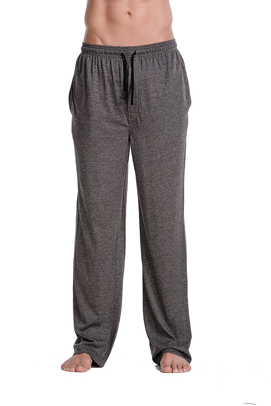 CYZ Men's 100 Cotton Jersey Knit Pajama Pants/Lounge Pants With Draws