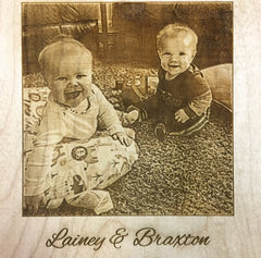 Photo Engraving Custom Laser Engraved