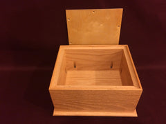 handcrafted cremation box