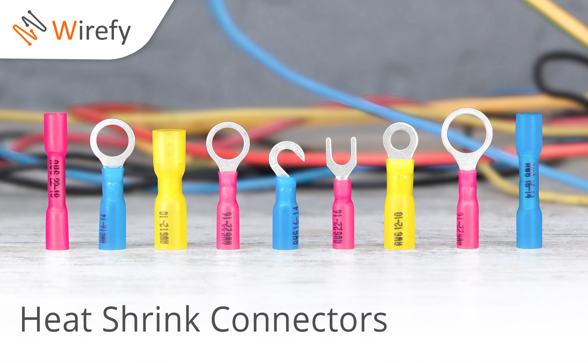 wirefy heat shrink connectors versatile kit