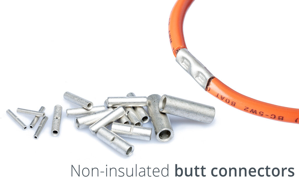 wirefy non-insulated butt connectors