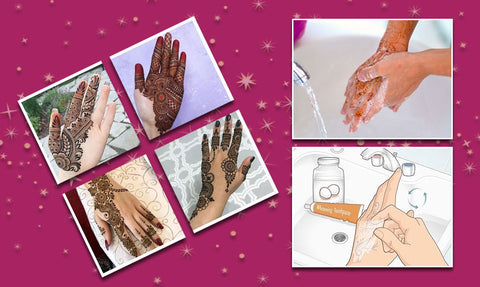 Young girls always adore Mehndi fingers designs for Eid