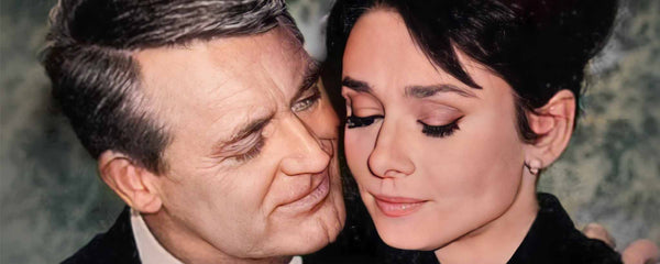 Cary Grant and Audrey Hepburn