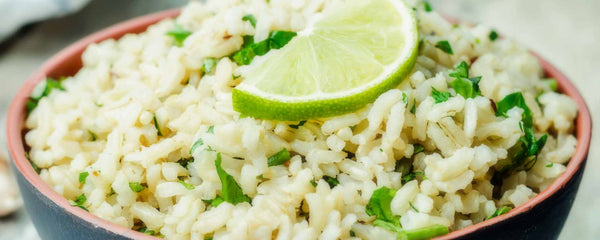 Cilantro garlic rice