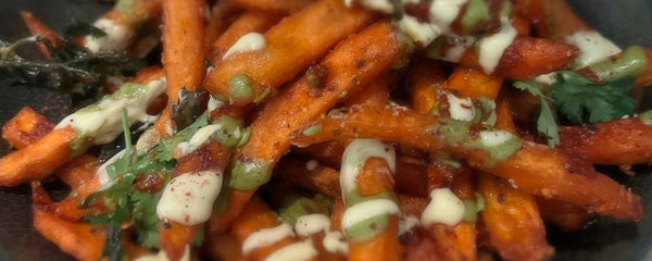 Gusto Green sweet potato fries