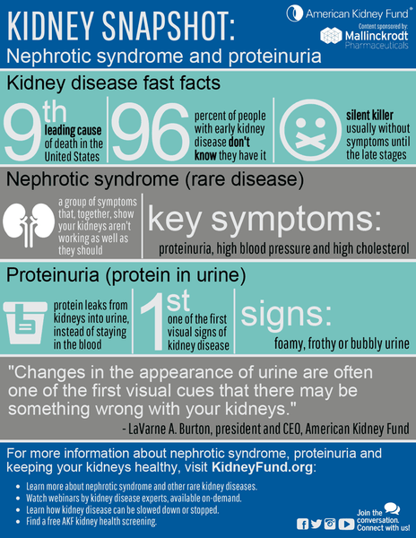 Nephrotic syndrome/proteinuria