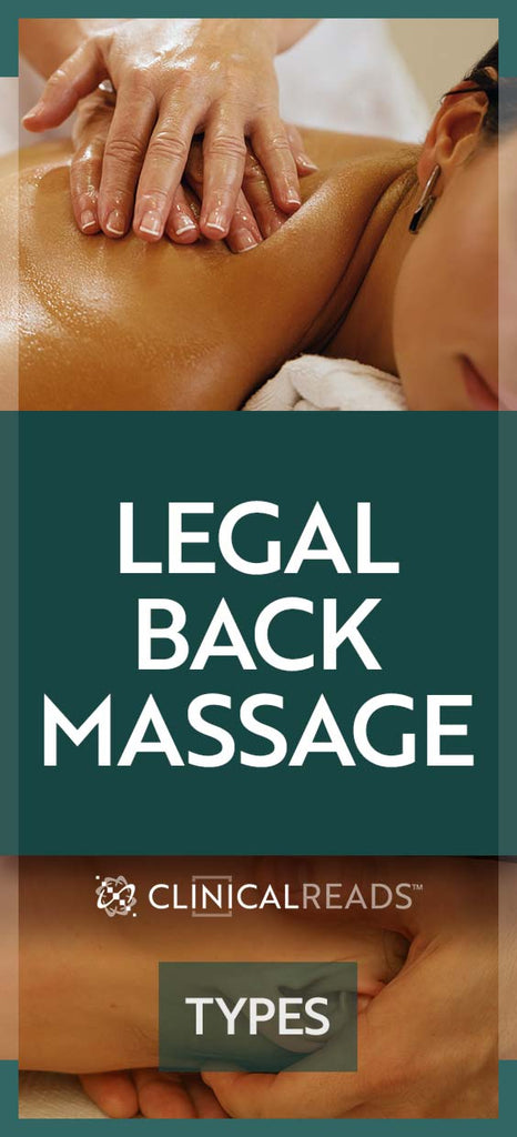 Legal Back Massage Types