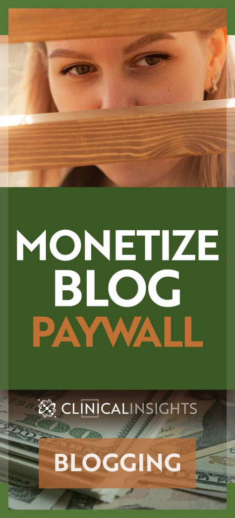 Monetize Blog Paywall