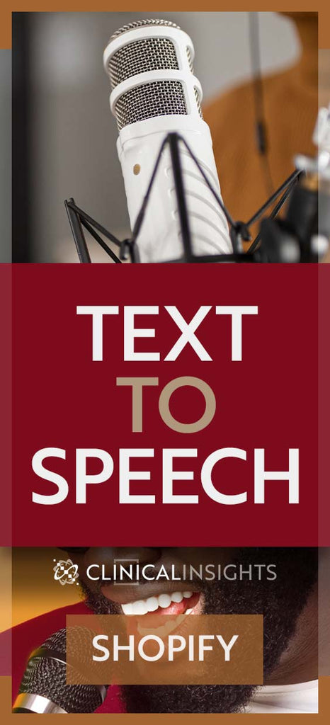 Text to Speech