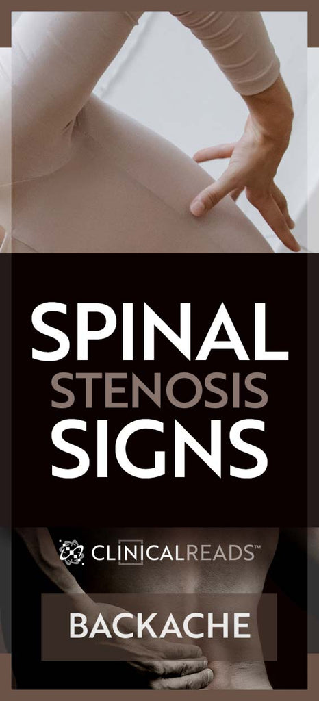 Spinal stenosis pin