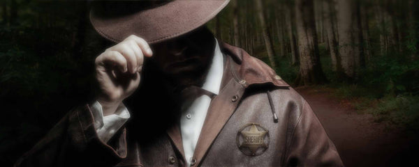 Sheriff in forest