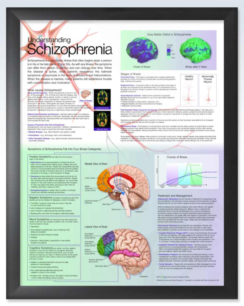 clinical presentations of schizophrenia