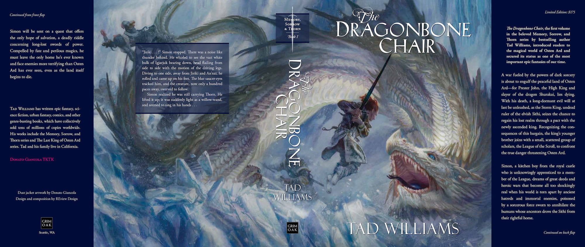 The Dragonbone Chair (Memory, Sorrow, and by Tad Williams