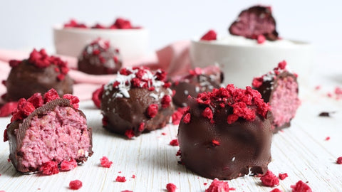 Raspberry Truffles