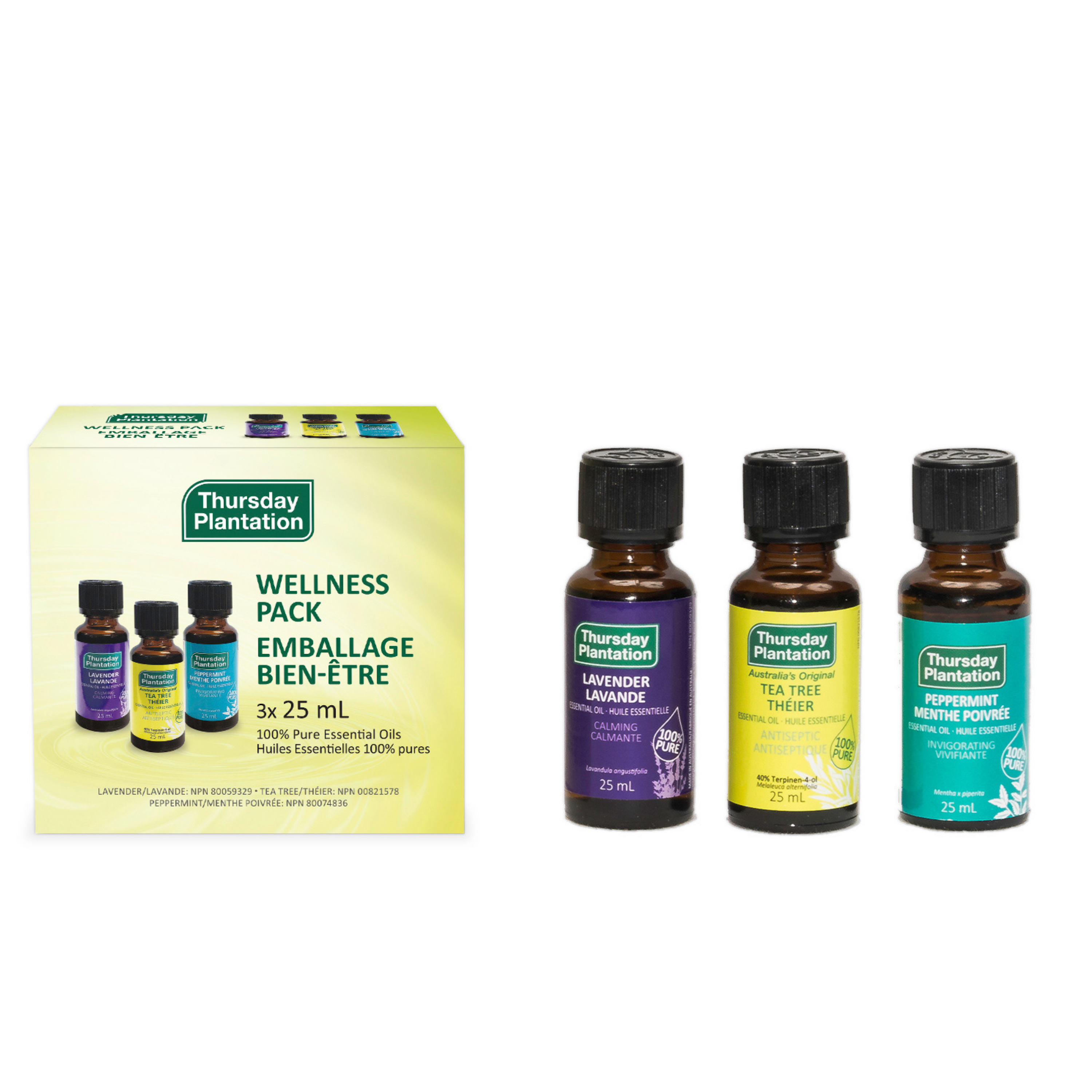 Essential Oils Wellness Pack - Thursday Plantation product image