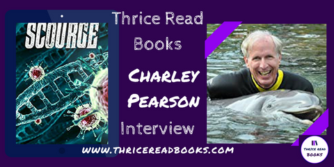 Jenn talks to Charley Pearson, author of science fiction/medical thriller SCOURGE