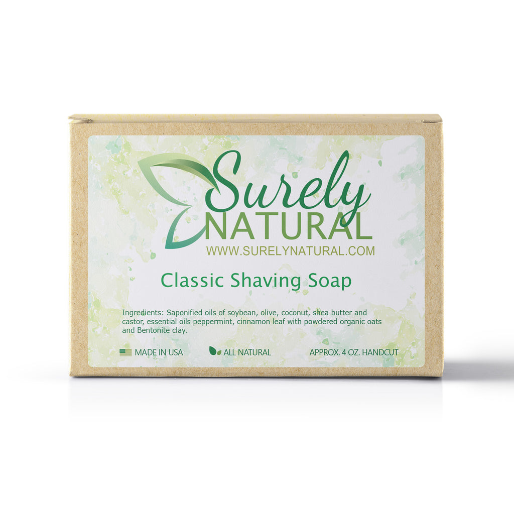 Browse Artisan Soaps Online - Classic Shaving Soap Bar | Surely Natural