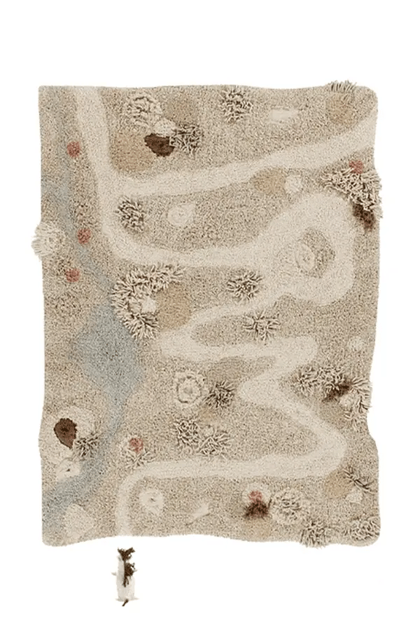 Washable Play Rug - Path of Nature