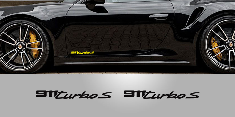 992 Turbo S Door Decals – renndecals