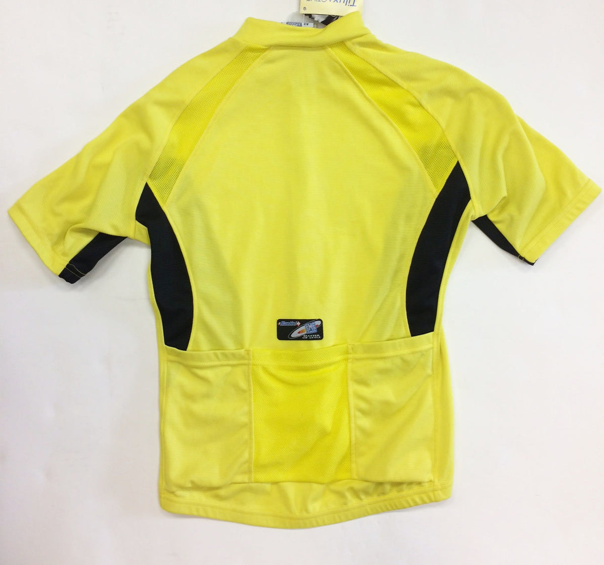 Real Cycling Short Sleeve Mens Jersey Yellow by Santini – Cento Cycling