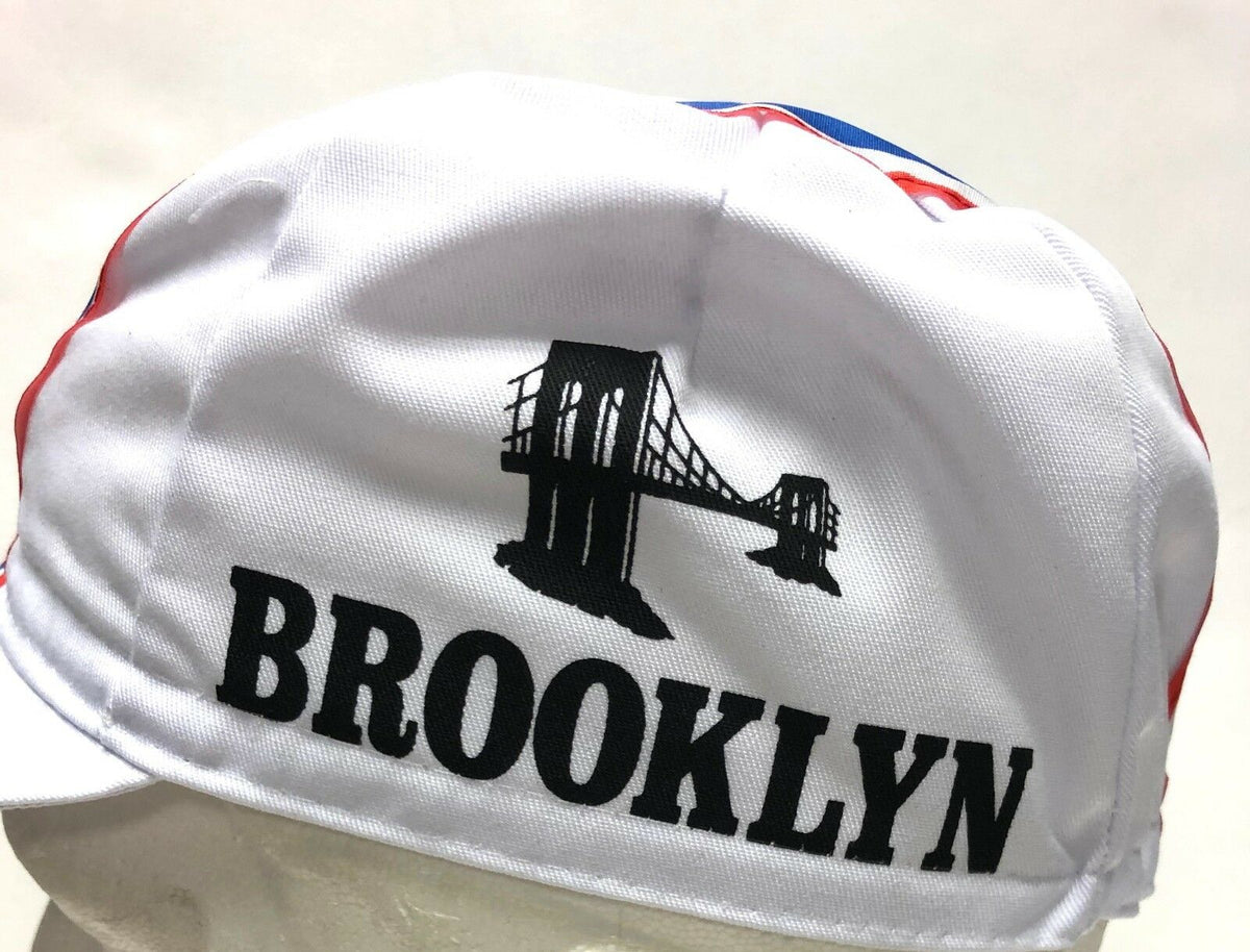 Brooklyn Cycling Cap in White - Made in Italy by Apis – Cento Cycling