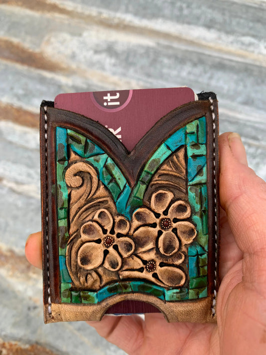 Hand Painted Wallet – Heba's Closet