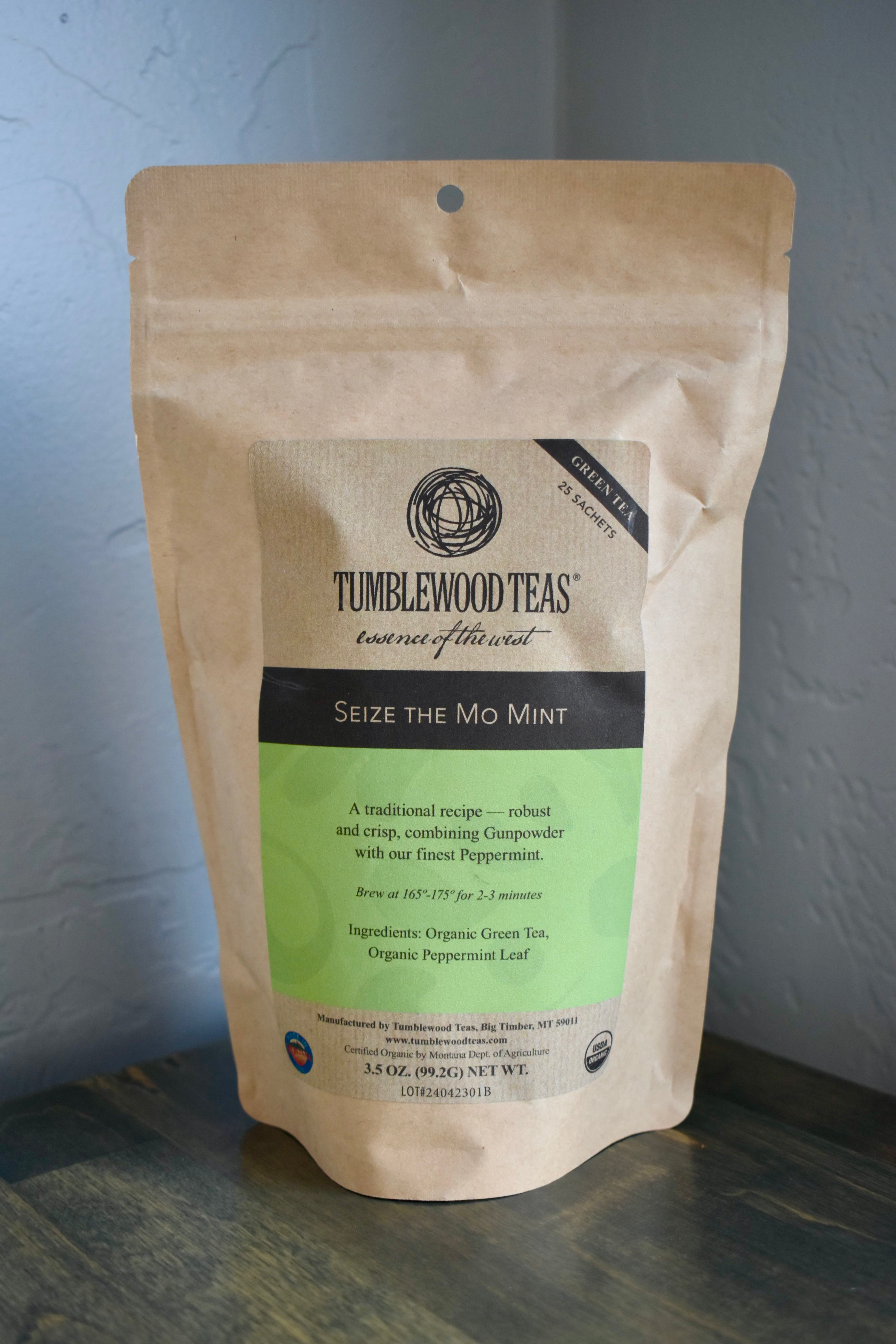 Seize The Mo Mint - Green Tea - Tumblewood Teas