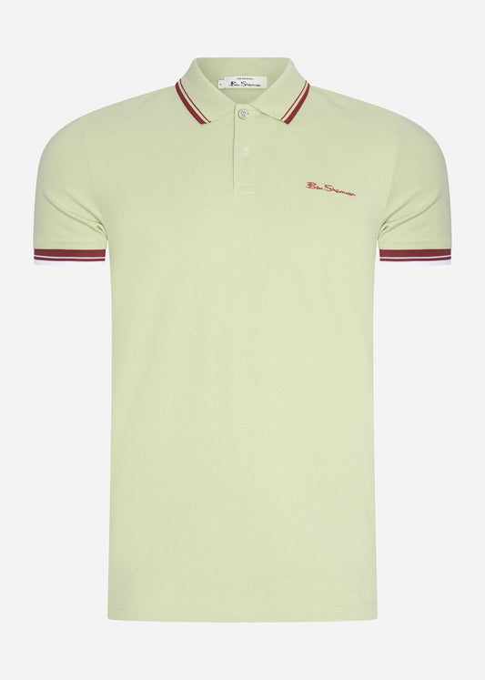 Barbour Blaine Polo Shirt Agave Green - M