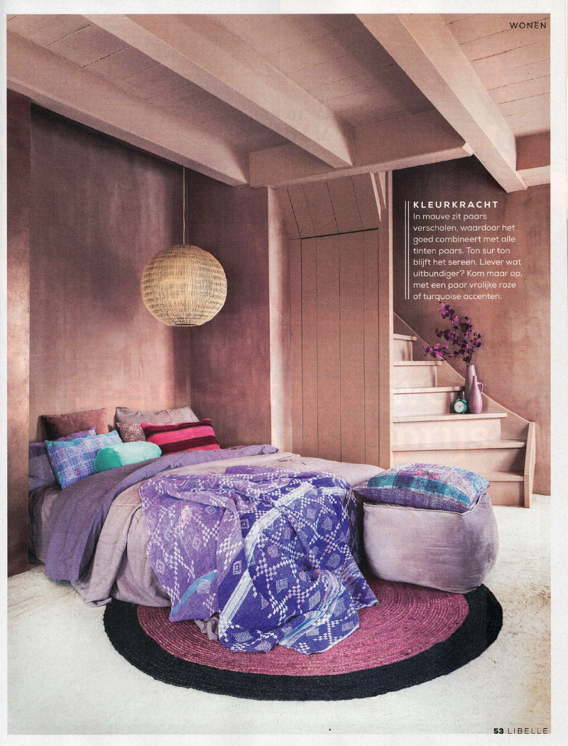 Trendkleur Royal Mauve no. 637 gespot in Libelle nr. 26-2023