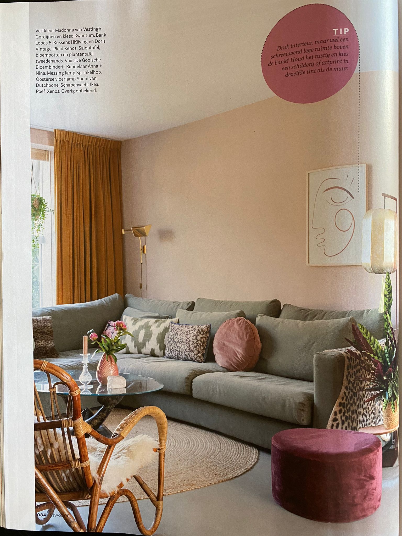 Eclectische interieurs in LAB COLOURS in Binnenkijken maart 2023 | Vestingh Paint • Craft Lifestyle