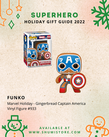 Funko Marvel Holiday - Gingerbread Captain America Vinyl Figure #933