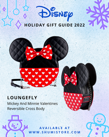 Loungefly Mickey And Minnie Valentines Reversible Cross Body