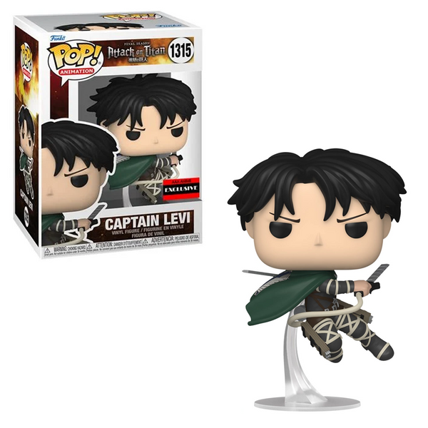 Figurine Battle Levi Bloody / Attack On Titan / Funko Pop