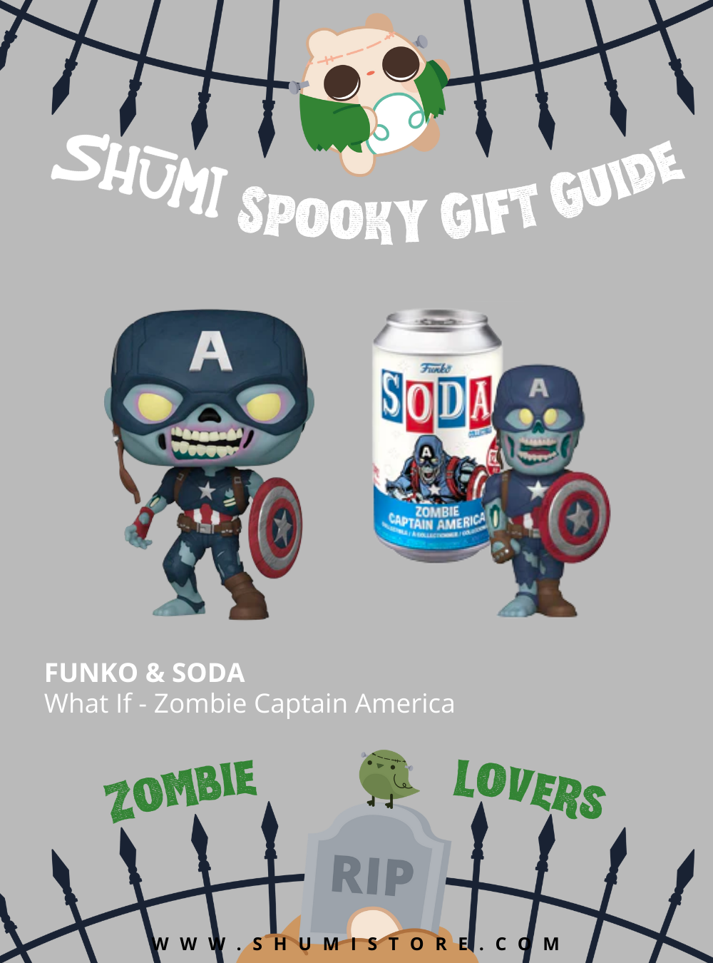 Funko Soda what if zombie captain america