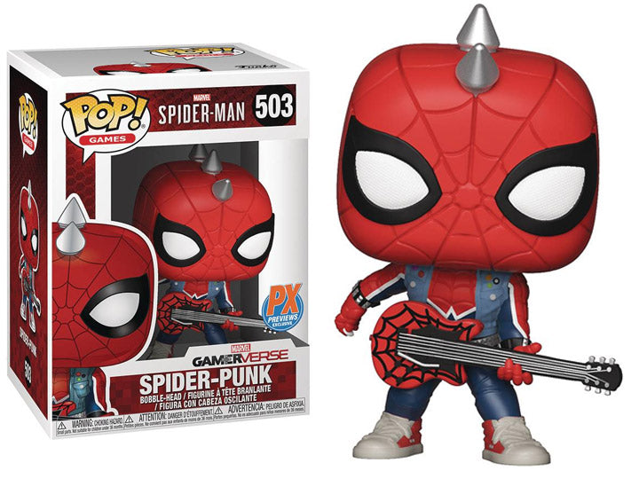 Funko POP! Spider-Man - Spider-Punk Vinyl Figure Previews ...