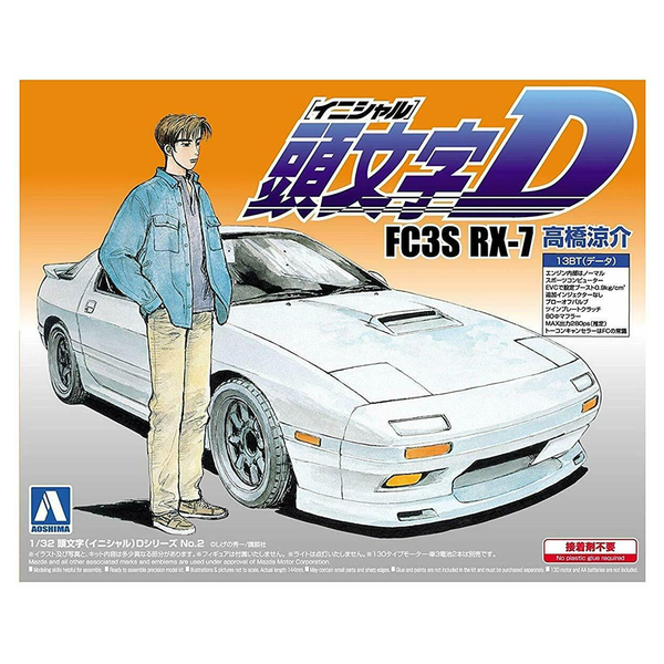 Maquette Aoshima INITIAL D TAKUMI FUJIWARA AE86 TRUENO PROJET D VER