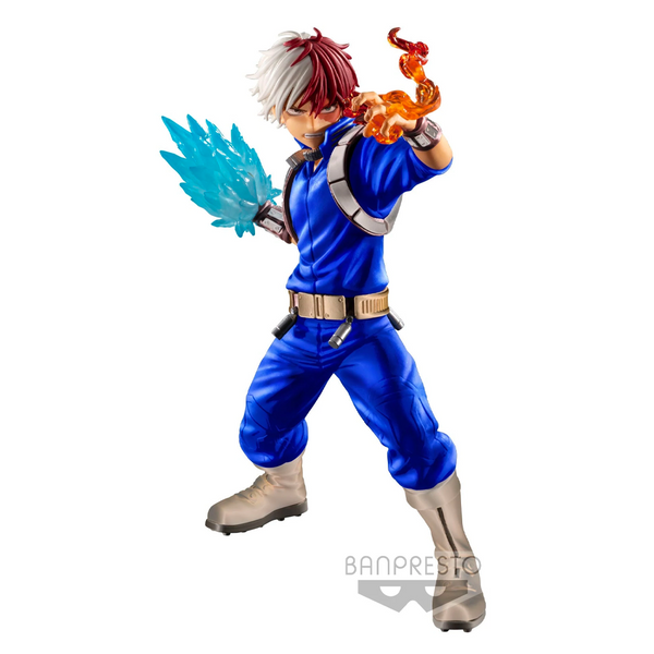 Boneco My Hero Academia Shoto Todoroki The Amazing Heroes The Movie World  Heroes' Mission Bandai Banpresto