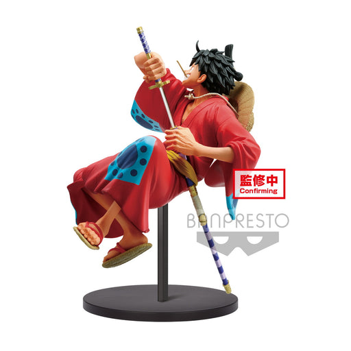 Banpresto One Piece King Of Artist Monkey D Luffy Wano Country W Shumi Toys Gifts