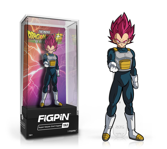 Figpin Dragon Ball Super Broly The Movie Super Saiyan God Vegeta 192