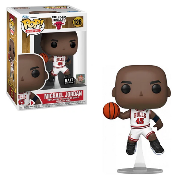 Michael Jordan (White Jersey) - 10 Pop! Vinyl Figure