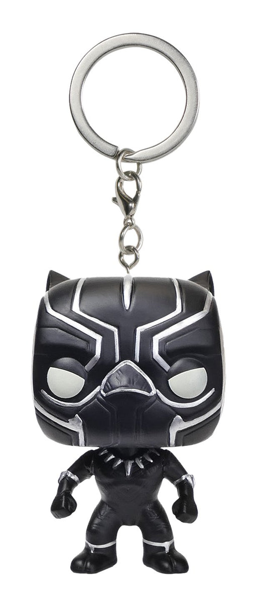 black panther keychain pop
