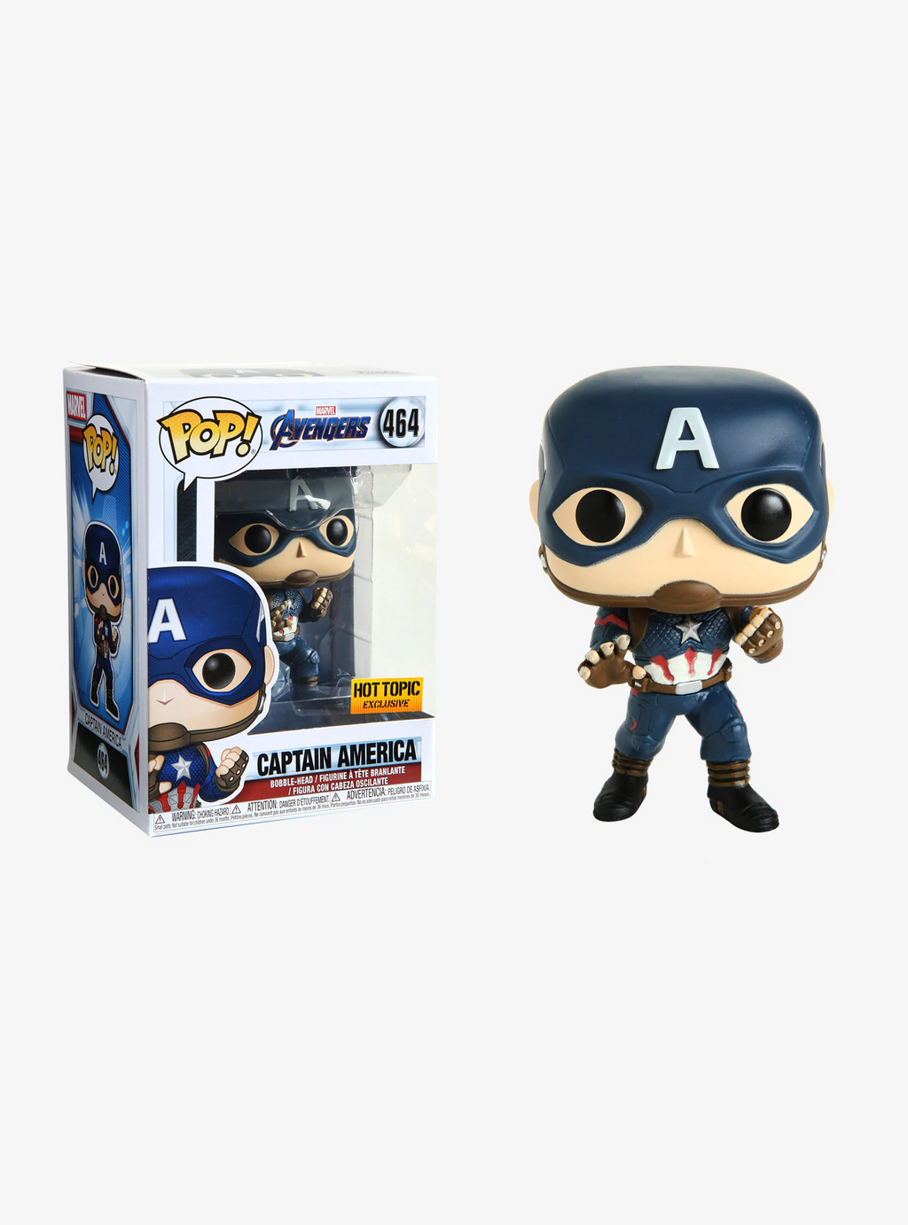 funko pop captain america hot topic