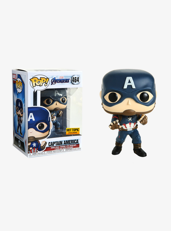 Figurine Captain America et son bouclier prototype - Funko Pop - N°999  Funko : King Jouet, Figurines Funko - Jeux d'imitation & Mondes imaginaires